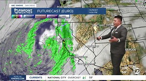 ABC10 Pinpoint Weather with Gabe Salazar: Cloudy conditions before more rain on the way