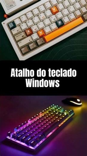Atalho do teclado Windows para aumentar ou diminuir o tamanho dos ícones na área de trabalho