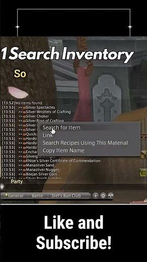 How to SEARCH ALL Inventory in FFXIV! GAME CHANGER!