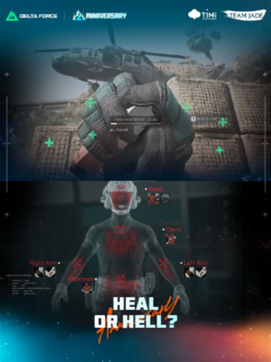 Treat it now—or pay for it later?​ Stop the bleeding, treat the damage, recover your HP—then decide whether it’s time to fight again or get out.#deltaforce #guide #tutorial #gaming