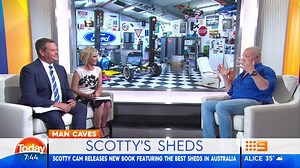 In typical Scotty Cam fashion, he’s released a book on the best sheds in Oz. How good. #9Today | TODAY