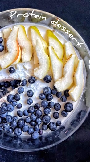Dessert for Breakfast? Yes, Please! A Cozy Protein Treat 💪✨ #proteinbreakfast