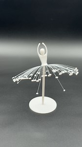 3D Printed Dancing Ballerina | Designer: 3DPrintBunny (Printables) | Designer: 3DPrintBunny (Printables) Filament: PLA (White), Printed on Bambu Lab A1 STL: https://www.printables.com/model/1032906-dancing-ballerina #3dprinting #3dprint #3dprinted #3d #shorts #bambulab #satisfying #asmr #timelapse #repo #reels #trend #roblox #tiktok #elonmusk #usa #us #ashton #ashtonhall #morningroutine #italianbrainrot #ballerina #dancing #balletdance | Maker3DPrint