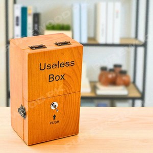 Wooden Useless Box: Funny Desk Toy, Interactive Gadget - Etsy UK