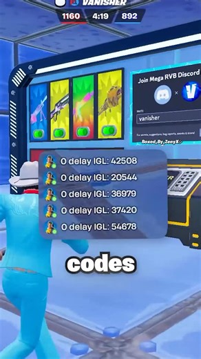 Vanisher on Instagram: "SECRET CODES in Mega Red vs Blue 🤫🔥 #fortnite #fortnitenews #fortnitetips #fortnitetrickshots #fyp"