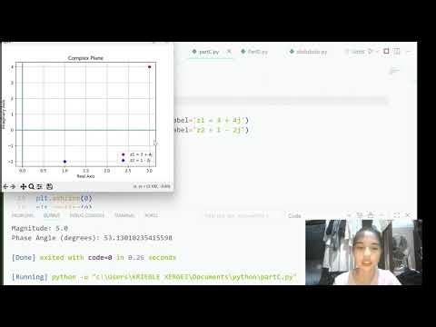 Complex Numbers using Python