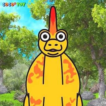 Which dinosaur has no crest on its head?⭐｜Dinosaur Quiz｜Koko's Toy