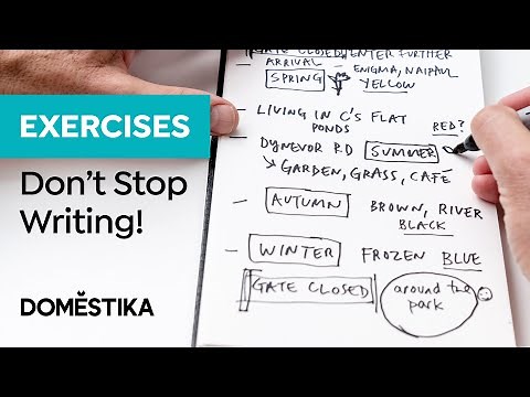 2 Creative Exercises to Keep Writing - Shaun Levin | Domestika English