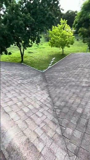 Hail damage to roof in Palm Bay