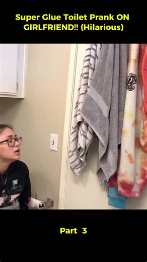 #Super Glue Toilet Prank ON GIRLFRIEND!! (Hilarious) | prank