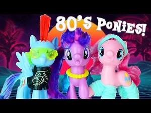 PONIES FROM THE 80's! My Little Pony SDCC Exclusive Set Unboxing & Review | MLP Fever
