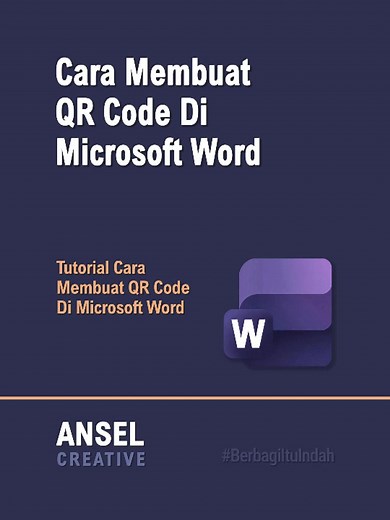 Buat QR Code di Microsoft Word dengan Mudah