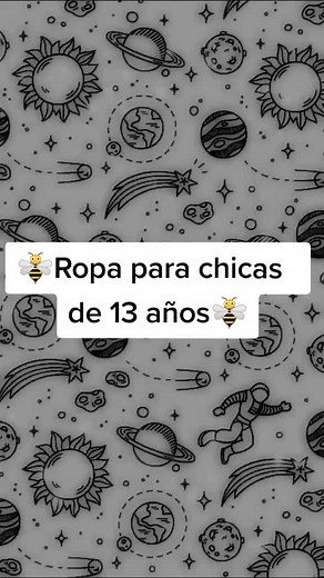 Ropa para chicas de 13 años