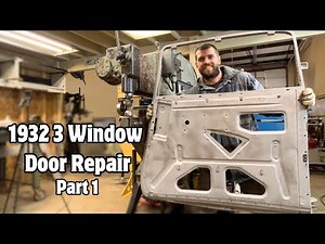 Starting Fab on the 1932 3 Window Doors