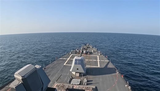 USS Spruance TLAM Strikes on Iran