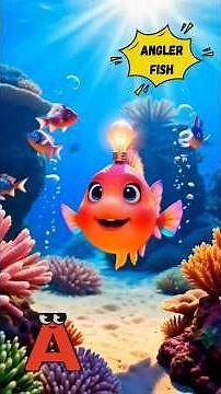 🌊🐠 ABC Ocean Animals Song | Learn Sea Animals A–H | Kids Alphabet Song#abcd #kids #shorts #ocean