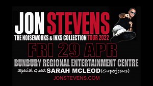 Jon Stevens the Noiseworks and INXS Collection | Friday 29 April | Bunbury Regional Entertainment Centre | Jon Stevens