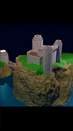 Casterly Rock - Lannister 3D Castle #houseofthedragon #lannisters