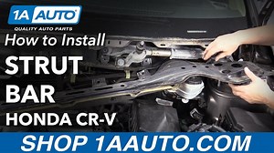 How to Replace Strut Bar 2007-11 Honda CR-V