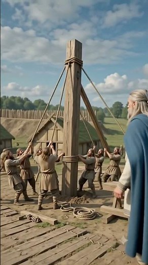 Building a Viking Fortress at Trelleborg 🪵
