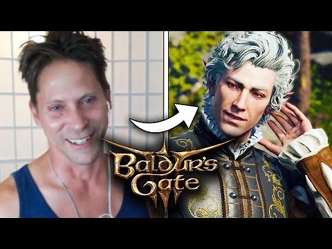 Astarion Actor re-enacts voice lines from Baldur's Gate 3