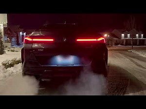 BMW X6M Competition Cold Start Exhaust Factory Sound 2021 Model