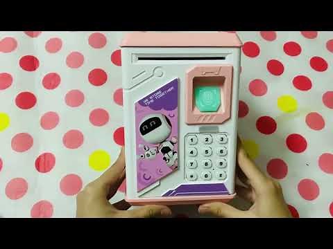 Unboxing ROBOT BODYGUARD FINGERPRINT IDENTIFICATION 🧸🛍✨🤖 ATM 🧸❤️