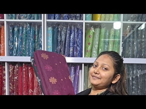 Exclusive handloom Dhakai Jamdani saree new collection live (+8801723094152)