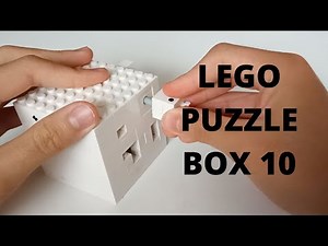 lego puzzle box 10 - more than 10 steps!