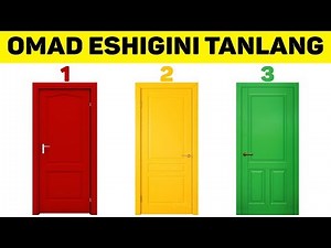 PSIXOLOGIK TEST: OMADINGIZNI KO'RSATIB BERUVCHI TEST