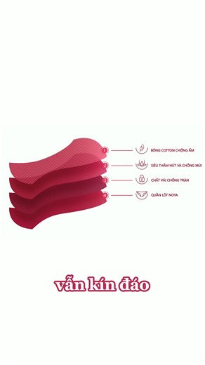 Thoải mái và an tâm đến 8 giờ, bảo vệ sức khỏe của bạn và môi trường cùng @Noya | Noya - Quần Lót Nguyệt San
