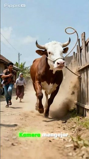 sapi 1 Ton ngamuk #sapi #sapingamuk #sapijumbo