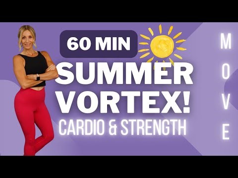 60 Minute Summer Vortex | No Repeat Cardio & Strength!