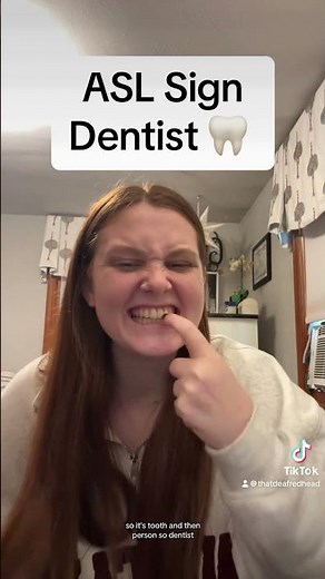 Learn How To Sign "Dentist" in ASL for Beginners | American Sign Language #shorts