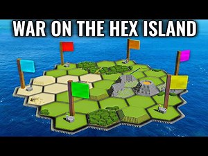 Minecraft - War of 6 Civilizations on a HEX Island