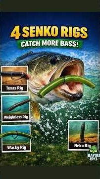 4 BEST Ways to Rig a Yamamoto Senko (Catch More Bass FAST!)