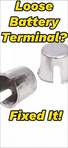 🔧🚗 Loose Battery Terminal? Fixed It with a Shim!