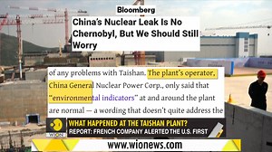 9.8K views · 234 reactions | #Gravitas | What happened at #China's Taishan nuclear power plant? Was it a radiation leak or a false alarm? French companies involved in the operations had warned about an "imminent radiological threat". Palki S Upadhyay tells you what happened next. | WION | Facebook