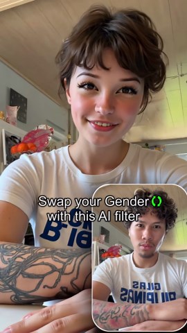 Glam AI App on TikTok