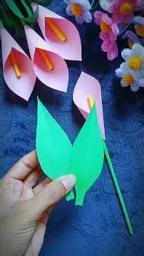 Easy A4 paper flower 🌸 #shorts