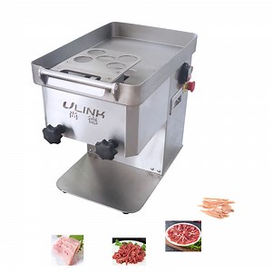 [Hot Item] Table Top Meat Cutter Slicer Automatic Chicken Breast Meat Slicer