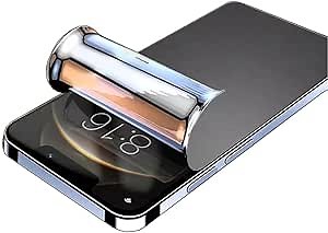 [2pcs Privacy Hydrogel Screen Protector for iPhone 14 Plus/iPhone 13 Pro Max, High Sensitivity Nanotechnology Soft TPU Hydrogel Protective Film [Anti Scratch][Anti-Spy][Bubble Free]