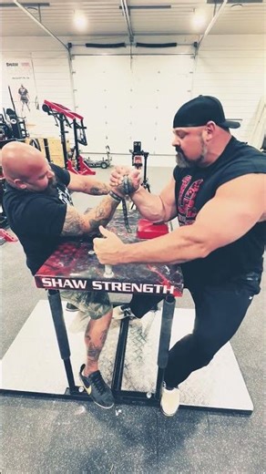 Brian Shaw Training with Brandon Allen #armwrestling #brianshaw #training