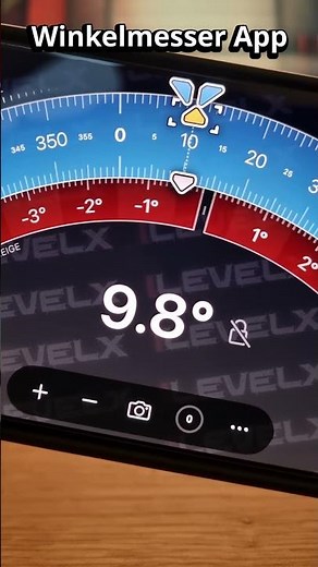 Winkelmesser App - Wasserwaage genau erklärt #winkelmessen #handytools