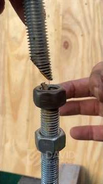 Never used welding again after discovering threaded rod #ToolsUS #NeverWeldingAgain #ThreadedRod