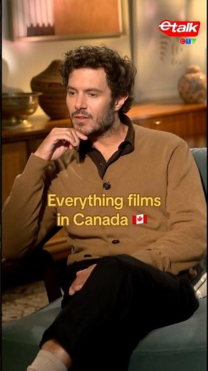 Adam Brody says ‘everything’ films in Canada now 🇨🇦