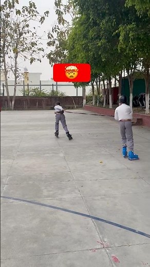 Skating Harness Practice Session 🎯