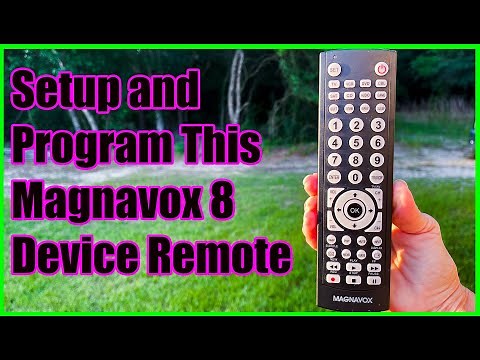 Setup And Program This Magnavox 8 Device Universal Remote
