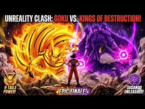 Goku vs. The Entire Naruto Universe: The Ultimate Showdown! 🌀⚡ #naruto #goku #animefight