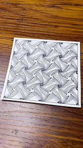 Calm Your Mind With Zentangle Pattern | Drawing Tutorial For Beginners #zentangle #doodle #zendoodle #art #zenart #mindfulart #trending #viralpost #fnpage #easyart | Easy Art